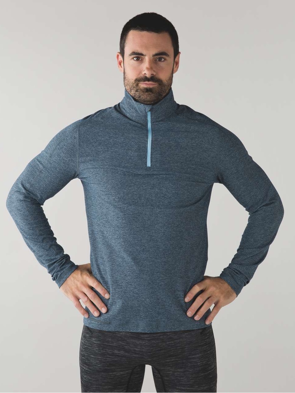Lululemon | Surge Warm 1/2 Zip | Silverescent | Size XL Athletic Fit